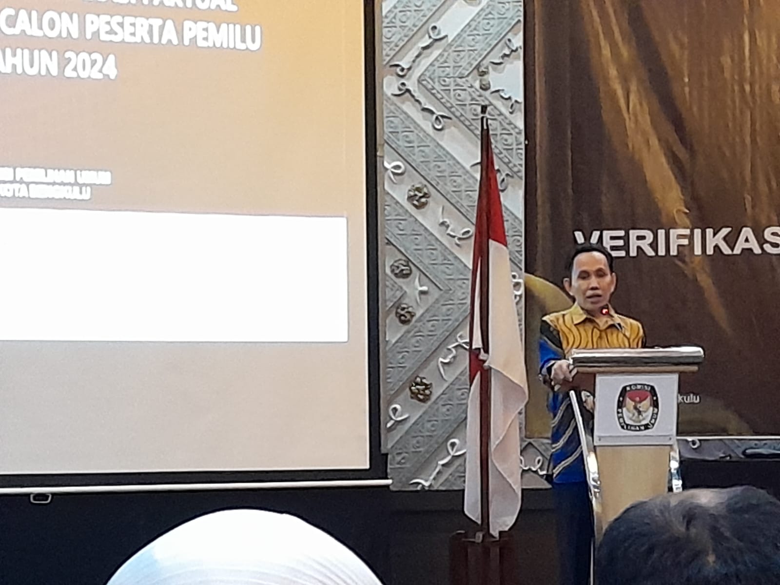  KPU Kota Rakor Bersama Parpol Hadapi Verfak Pemilu 2024