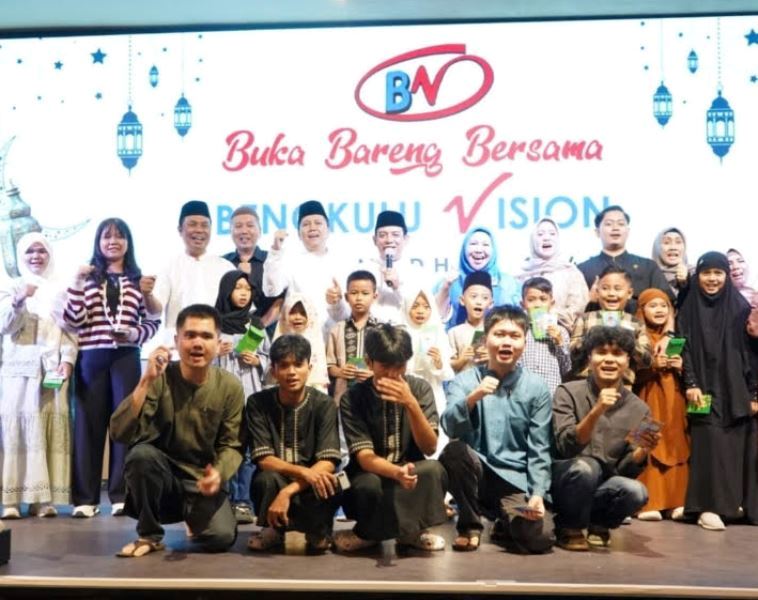 Luangkan Waktu, Walikota  Bengkulu Buka Bersama Bengkulu Vision