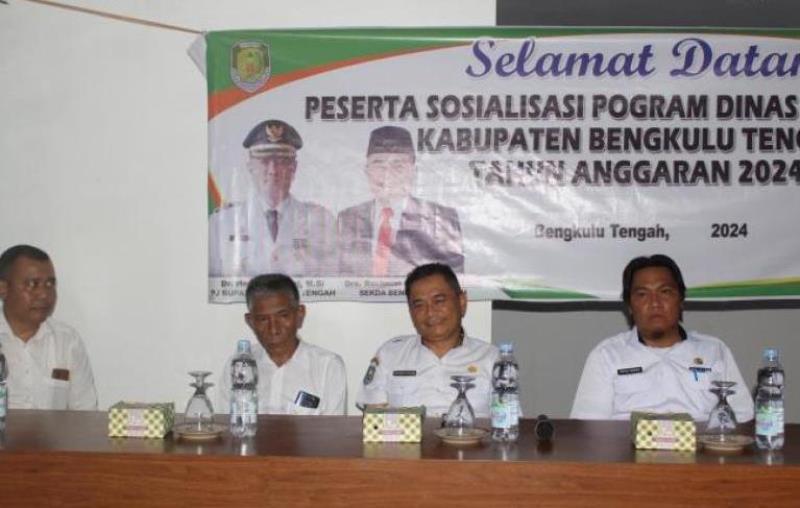 Sosialisasi, Sektor Pertanian Merupakan Tulang Punggung Perekonomian Bengkulu Tengah