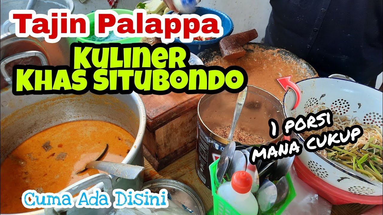 Tajin Palappa, Makanan Khas Situbondo Jawa Timur yang Makin Digemari Wisatawan. Cocok Banget buat Sarapan Pagi