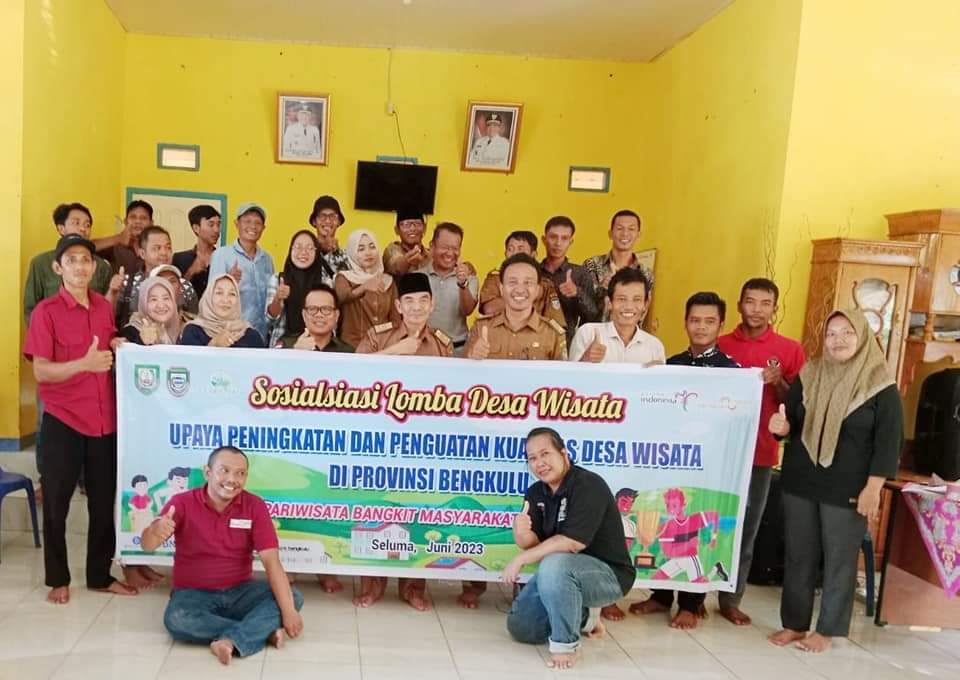 Ini Dia 6 Desa Wisata  Wakili Seluma Dalam Lomba Desa Tingkat Provinsi