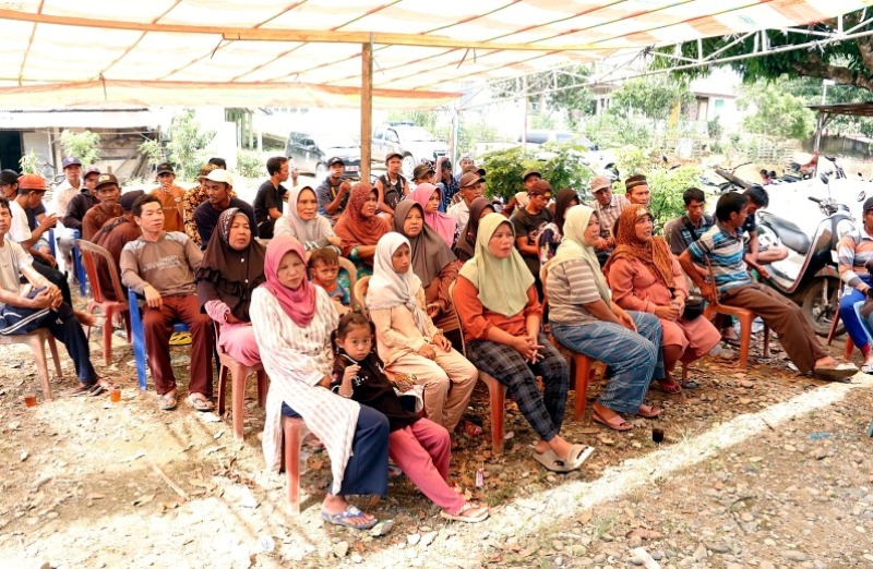  59 KPM Bukit Makmur Terima Bantuan Air Bersih dan Sanitasi