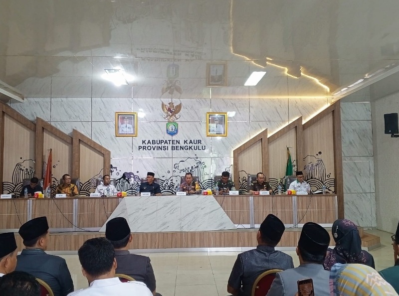 Ini Pesan Bupati Kabupaten Kaur Saat Rapat Persiapan Pilkada 2024