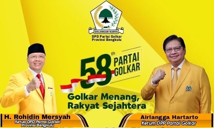 DPP Golkar Panggil 22 Nama Balon Kepala Daerah Di Bengkulu