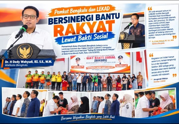 HUT LEKAD Ke-4 Salurkan Bansos, Sekitar 300 Warga Terdata Membutuhkan Bantuan