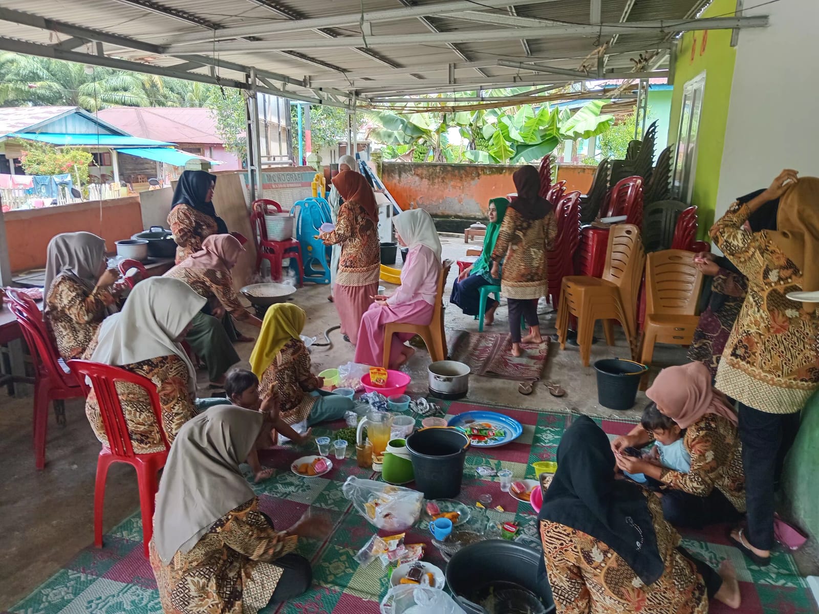 Pemdes Puding Laksanakan Pelatihan Untuk PKK Meningkatkan Ekonomi Kreatif 