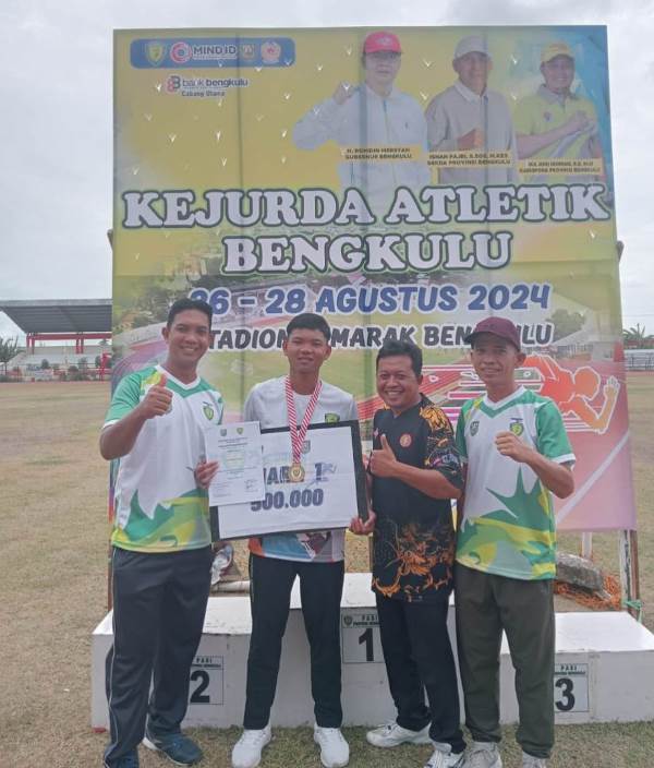 Atlet Kaur  Dapat Medali Emas dan Perak dalam   Kejurda PASI Tingkat  Provinsi Bengkulu 