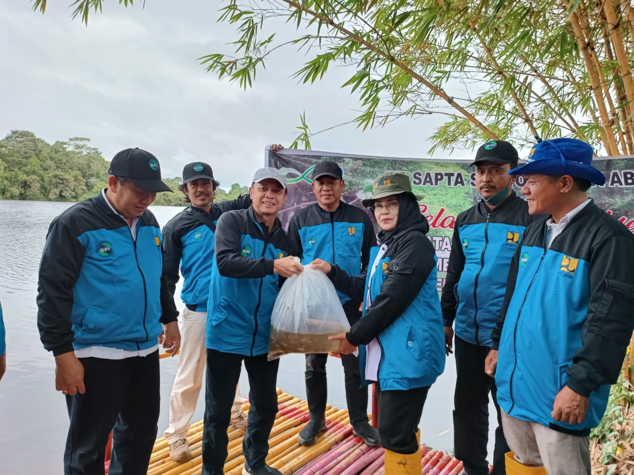  Tabur Ikan dan Penghijauan   di Danau Nibung untuk Ini