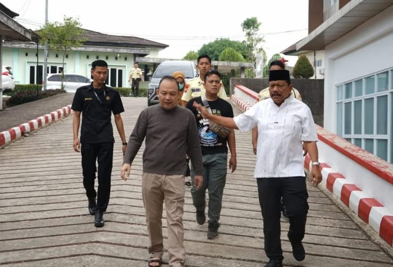  Wakil Gubernur Mian Masuk  RSUD M. Yunus Bengkulu