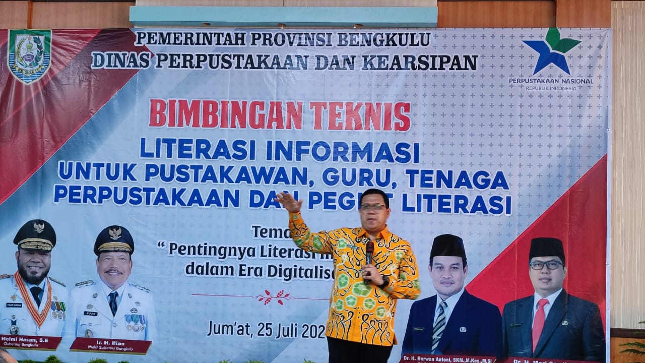 Program Bantu Rakyat, DPK Bimtek Literasi Informasi Peningkatan Kapasitas SDM & Terciptanya Budaya Baca