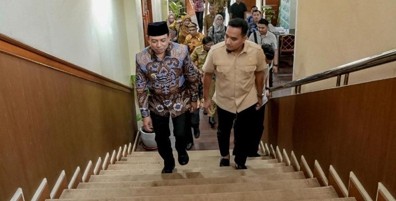 Walikota Bengkulu   Bahas Program JSHK dan AKDHK di Cilegon