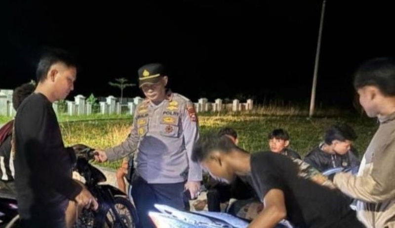 Polsek Ketahun Laksanakan Patroli Kegiatan Rutin Yang Ditingkatkan