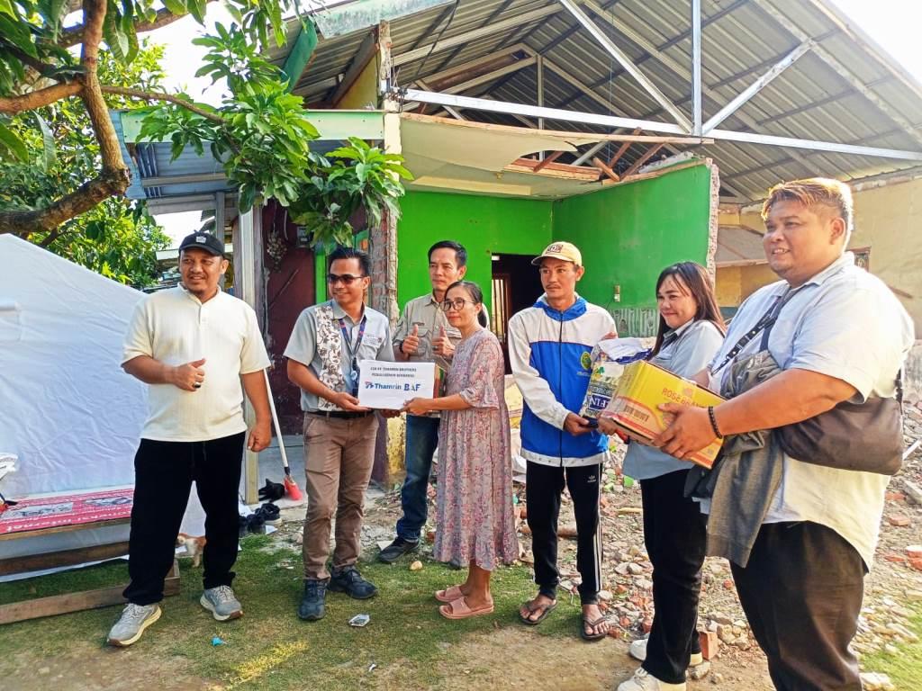 Thamrin Brothers Bengkulu Kirim Bantuan Kemanusiaan ke Korban Gempa di Betungan