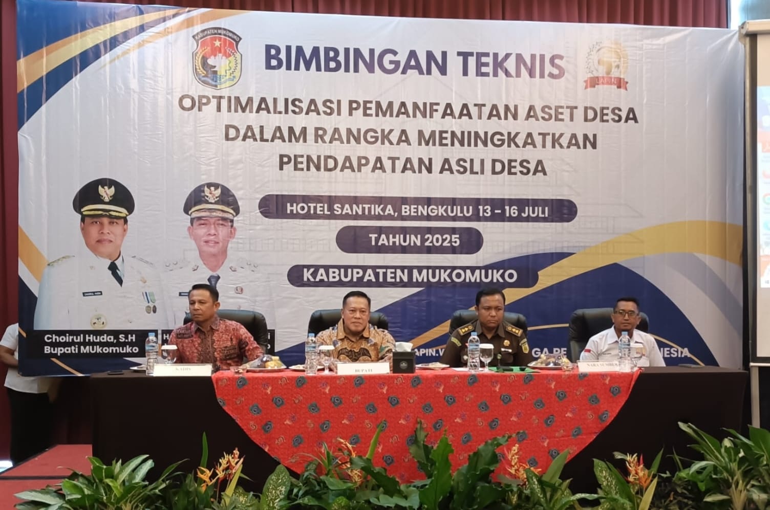 Terungkap! Bimtek 4 Hari, Jadwal Materi Hanya 2 Hari, Pembukaan Dihadiri Bupati dan Kadis PMD