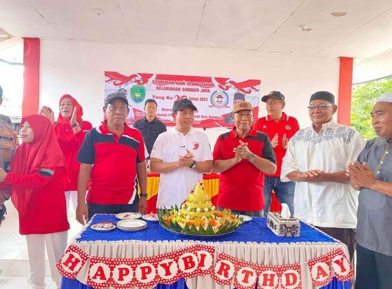 Syukuran  HUT ke-20 Tahun Kelurahan Sumber Jaya Dihadiri Walikota Bengkulu