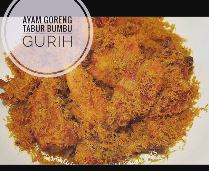 Ayam Goreng Tabur Bumbu Gurih, Nikmati Bersama Orang Terkasih