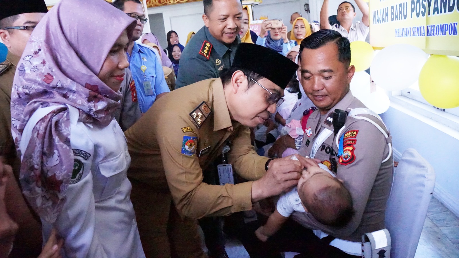 280 Ribu Anak di Provinsi Bengkulu Jadi Sasaran Target Pekan Imunisasi Nasional Polio Tahun 2024