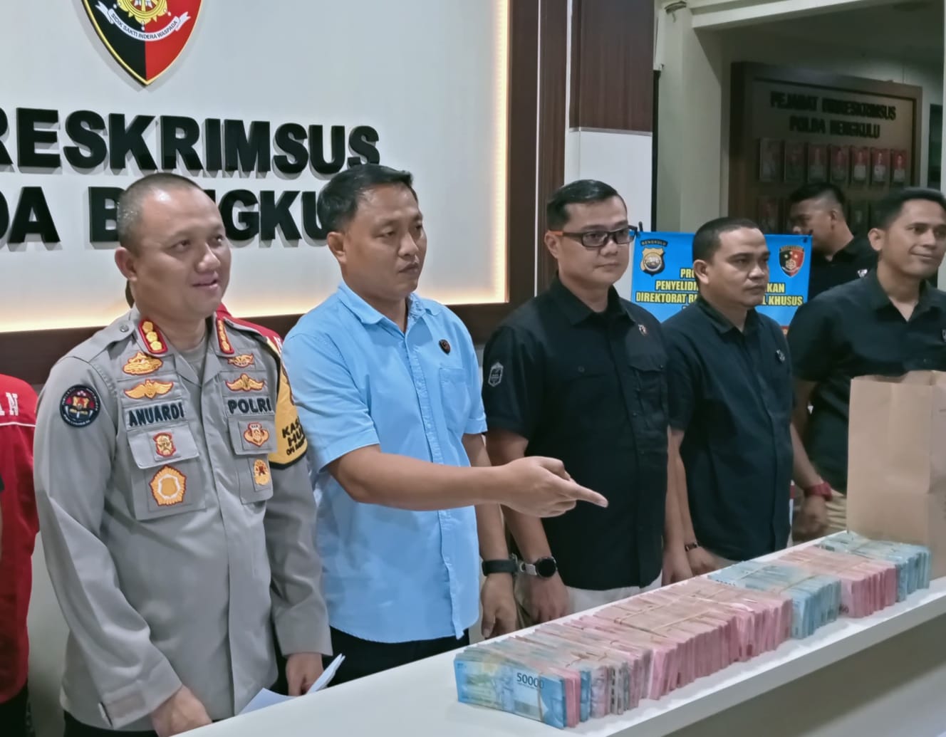 KN Rp 2,3 M Dugaan Korupsi Dinas Pertanian Benteng, Polda Bengkulu terima Rp 489 Juta Pengembalian 