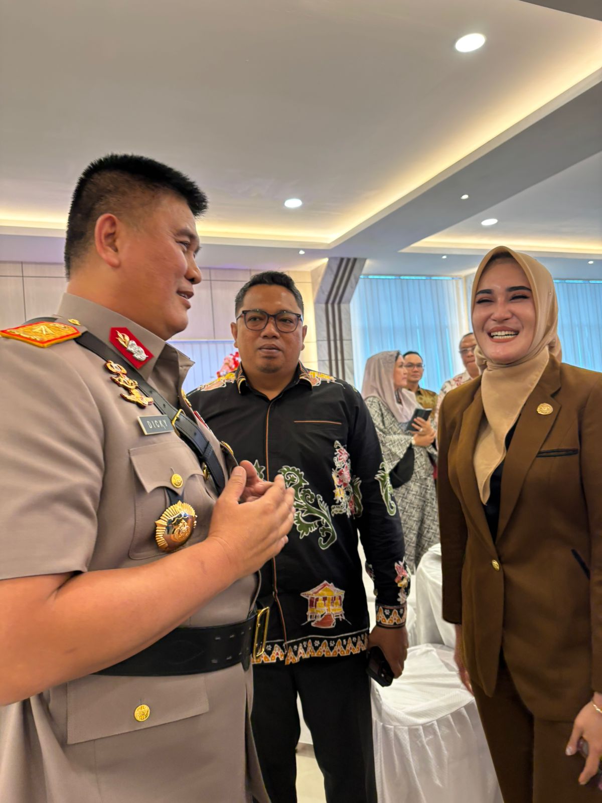 Ketua Fraksi PKB DPRD Kota Hadiri Undangan Sertijab Wakapolda Bengkulu