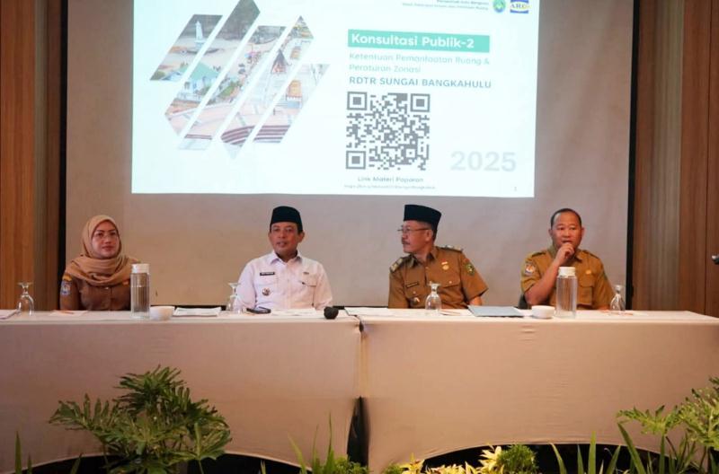 Walikota Bengkulu  Buka Konsultasi  Publik  Penyusunan RDTR di Hotel Mercure