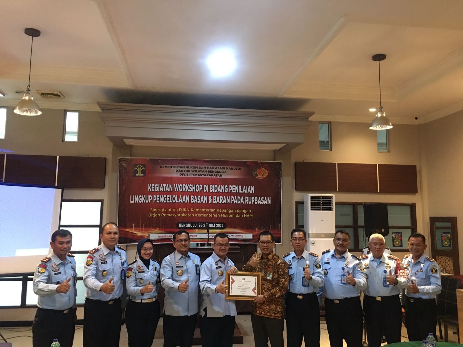 Tingkatkan Pelayanan, Rupbasan Bengkulu Adakan Workshop 