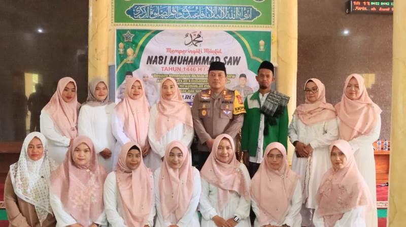 Polres Kaur Peringati Maulid Nabi Muhammad SAW