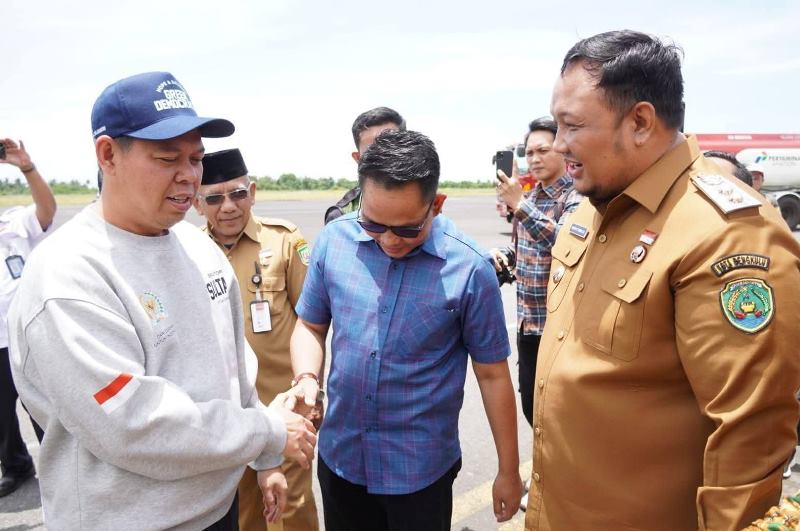 Wakil Walikota Bengkulu Sambut Kedatangan Ketua  DPD RI di Bumi Merah Putih