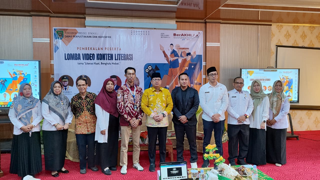 DPK Provinsi Gelar Lomba Video Konten Literasi Kuat, Bengkulu Hebat 