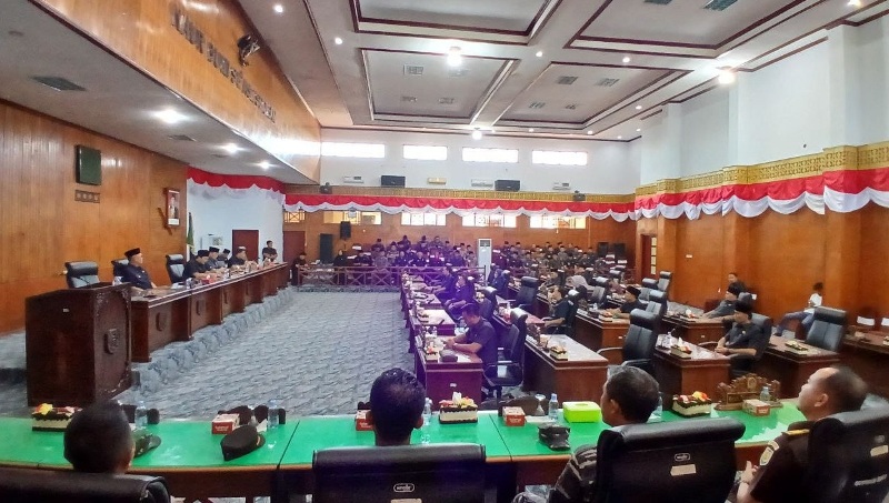 DPRD Kaur Gelar Rapat Paripurna Penutupan Sidang Tahun 2024 dan Pembukaan Rapat Tahun 2025