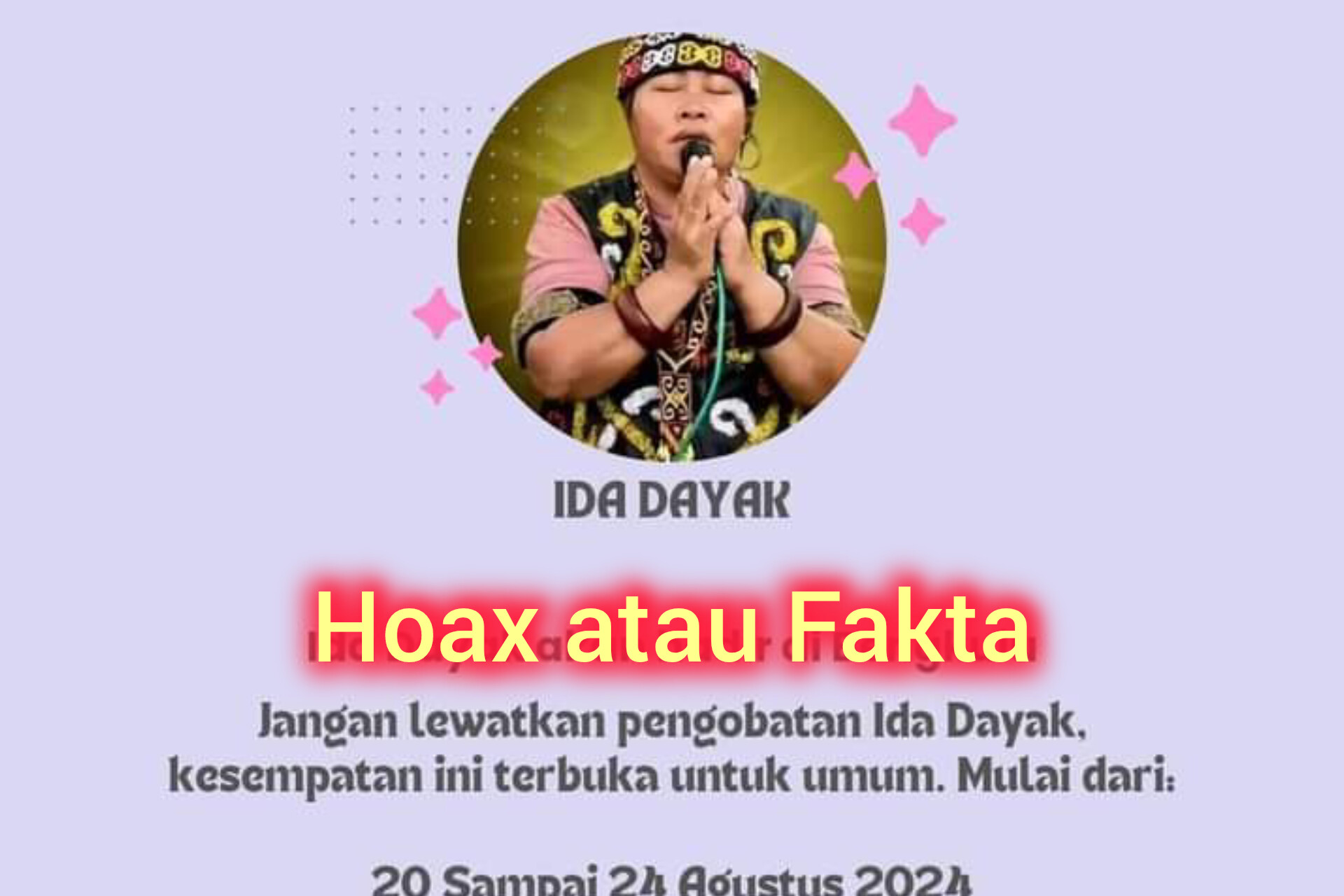 Ida Dayak ke Provinsi Bengkulu? Cek Fakta Atau Hoax? Bikin Penasaran Saja!