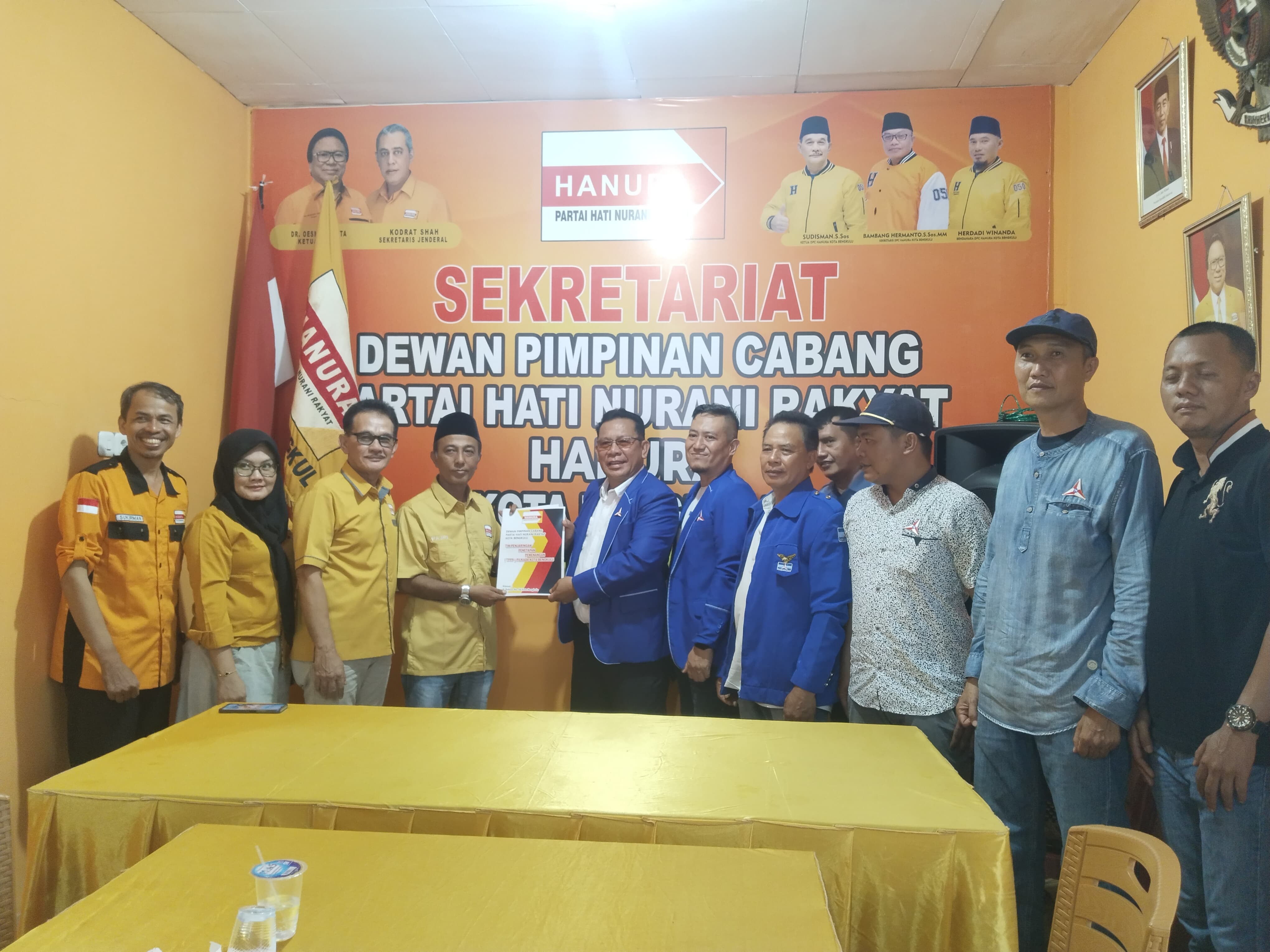 Suhartono, Ketua Demokrat Kota Bengkulu Buktikan Keseriusannya Maju ...