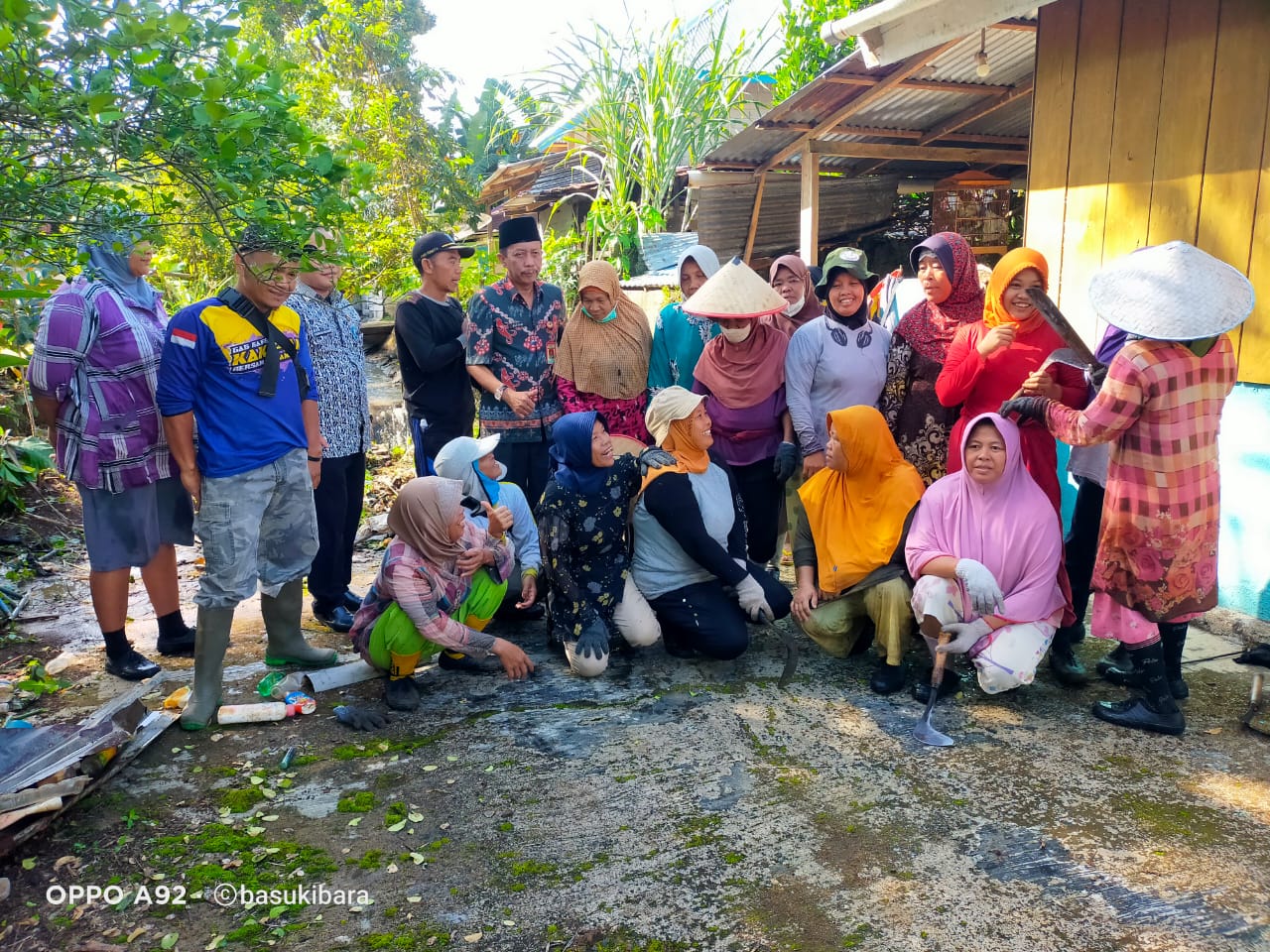  Pemdes Lubuk Saung Lakukan Normalisasi   Siring untuk Wujudkan Desa Sehat