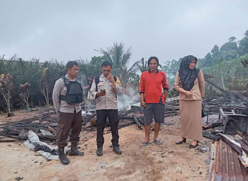 Rumah  Warga Pasar Jumat Habis Dilahap  Si Jago Merah, Kerugian Sekitar Rp 140 Juta