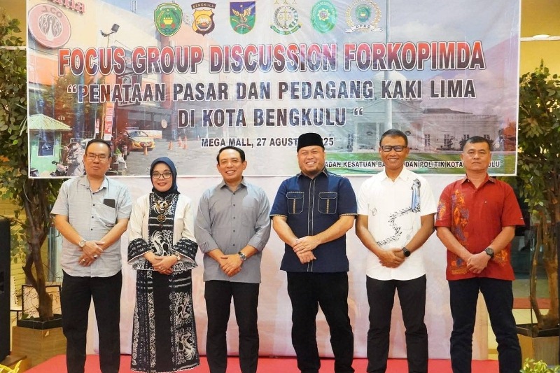  Supaya Pedagang Tidak Jualan di Depan Mega Mall, Pemkot Bengkulu  akan Pasang Ini