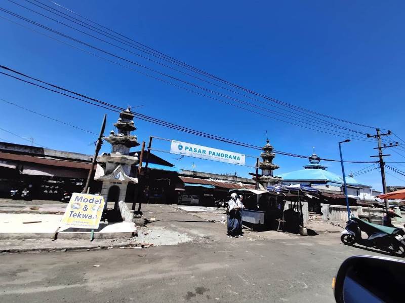 Pasar Panorama Kota Bengkulu Semakin Bersih dan Teratur