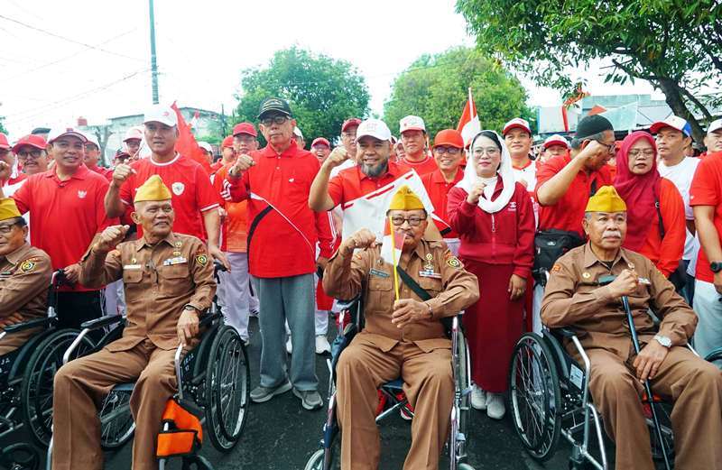 Hari Veteran Nasional Diperingati di Benteng Marlborough  Bengkulu
