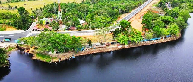 Akibat Efisiensi Anggaran, Proyek penataan kawasan Danau Dendam Tak Sudah Molor