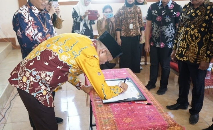 Sri Kuncoro  Bengkulu Tengah Dicanangkan Sebagai Desa Cantik