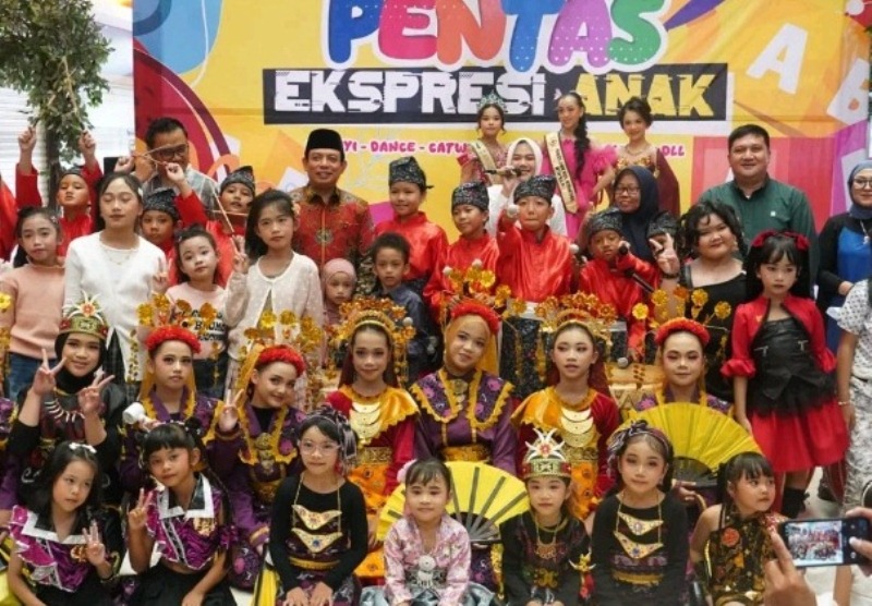 Anak-Anak  Bengkulu Unjuk Bakat di Pentas Ekspresi Anak di Mega Mall