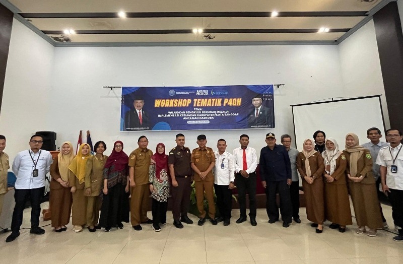 Tony Elfian  Lakukan Pemaparan Materi Tematik  Tentang Bengkulu Bersih Narkoba