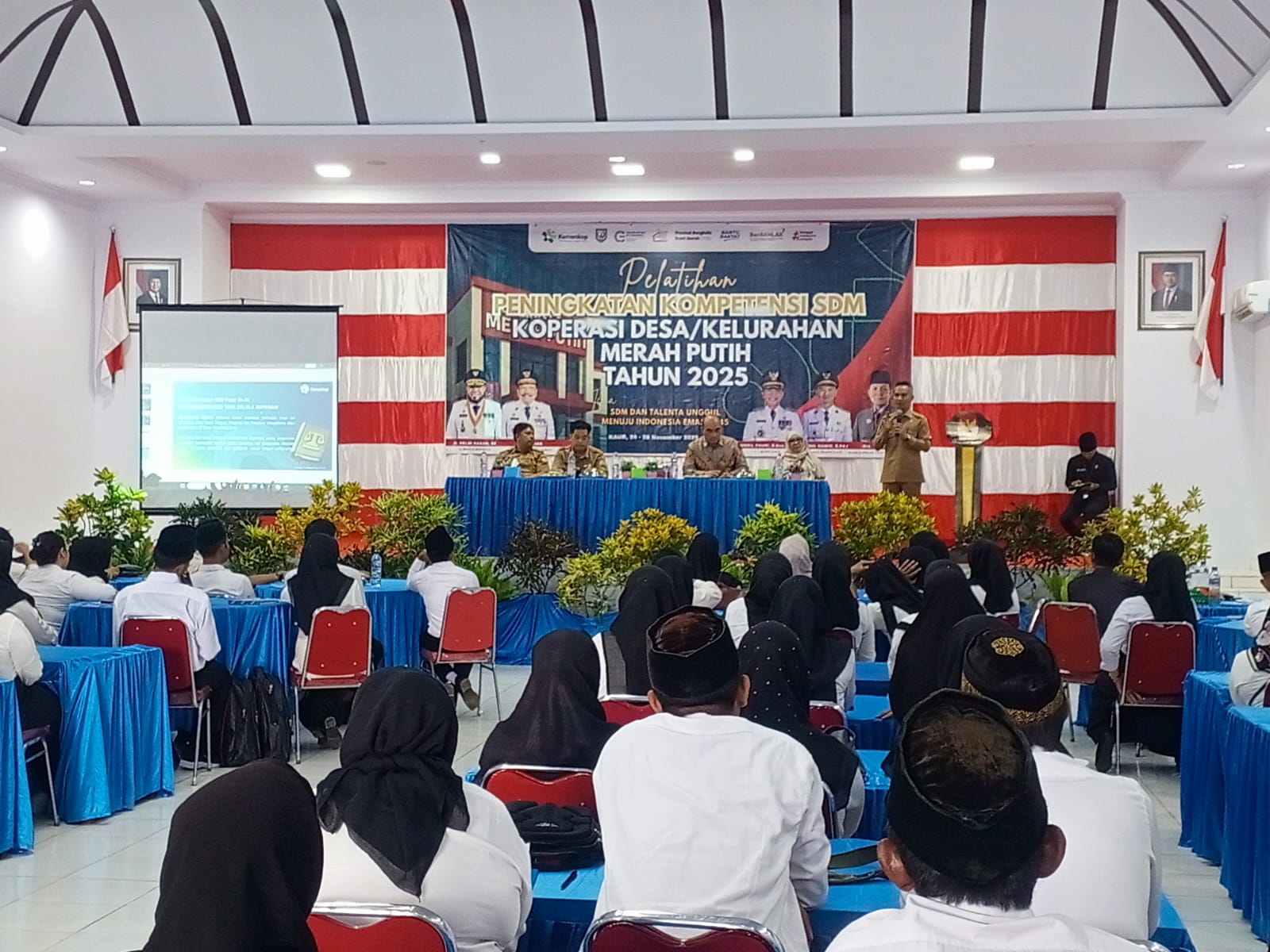 Pengurus Koperasi Merah Putih di Kabupaten Kaur Dilatih 
