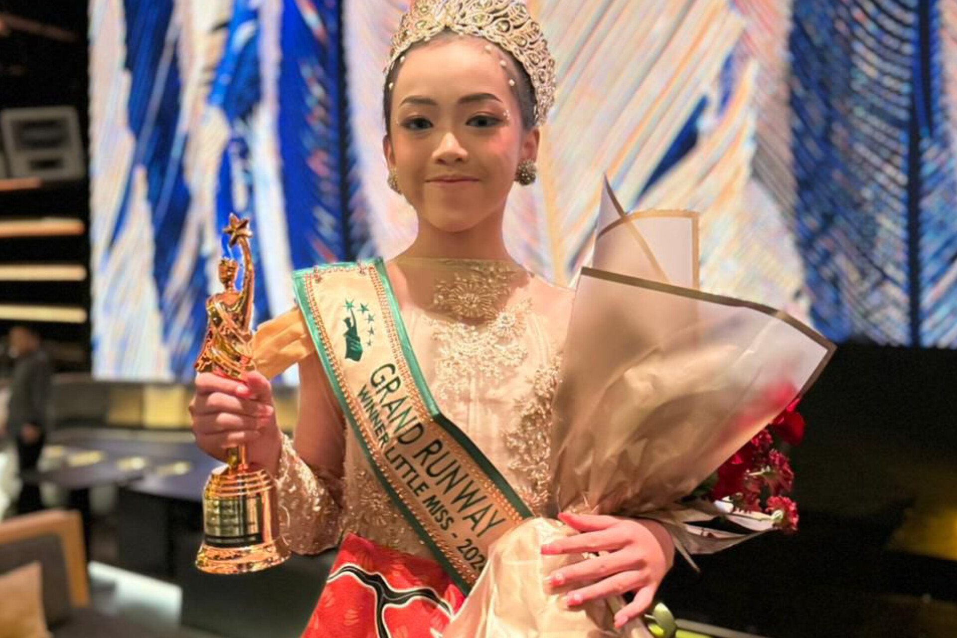 Queenera Winner Little Miss Grand Runway 2024 di Jakarta, Membawa Kebanggaan Bagi Provinsi Bengkulu 