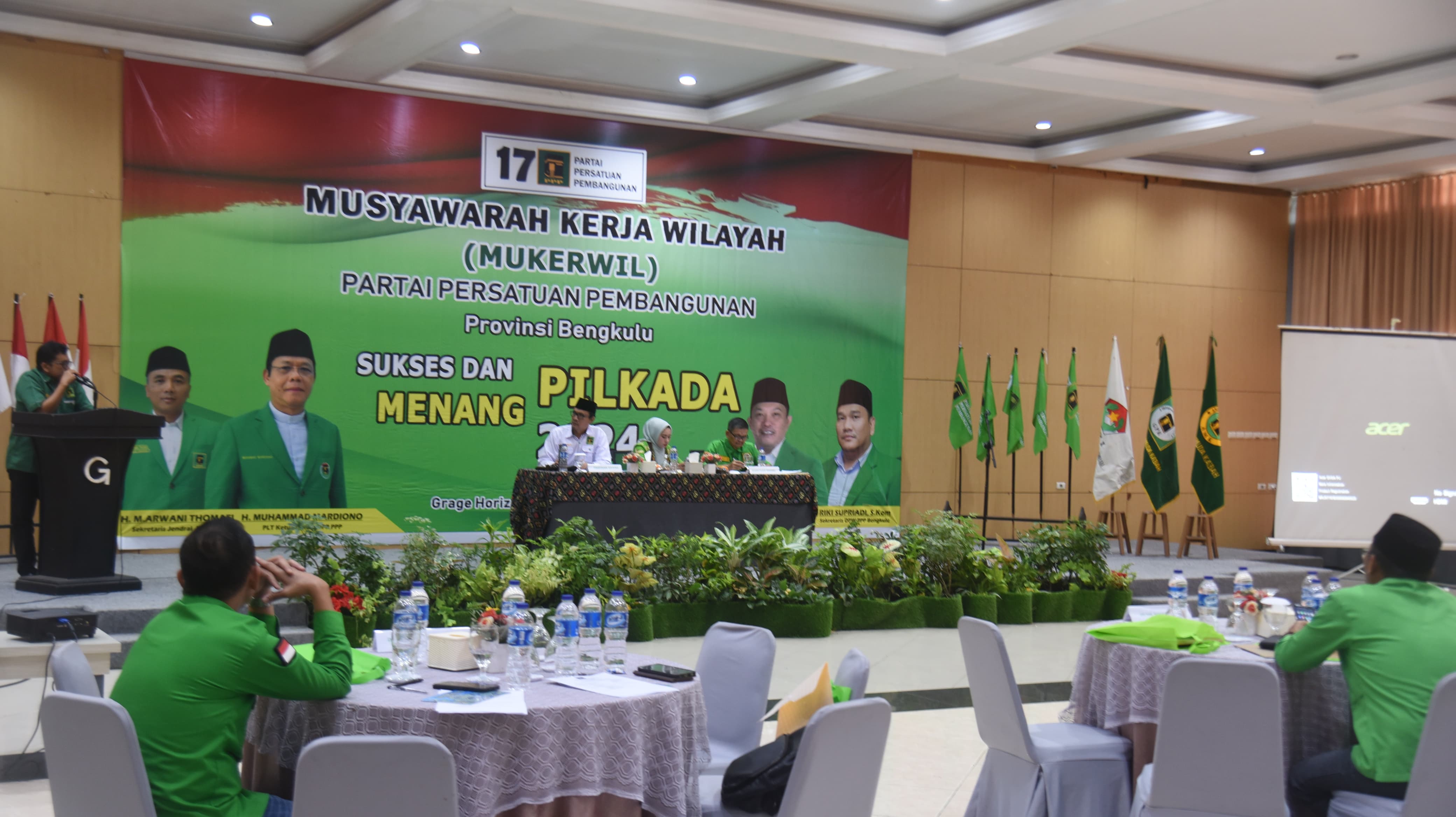 DPW PPP Provinsi Bengkulu Evaluasi Hasil Pileg 2024 Dalam Muswil dan Persiapan Pilkada