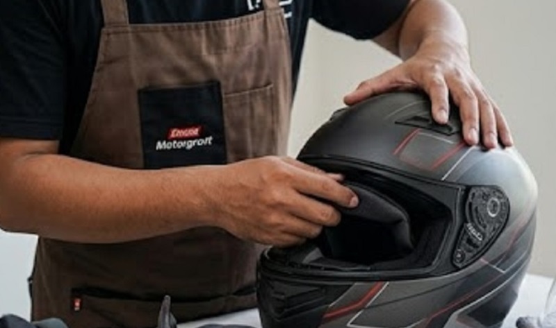  Ini Dia  Cara Mengeringkan Helm Basah Usai Kehujanan