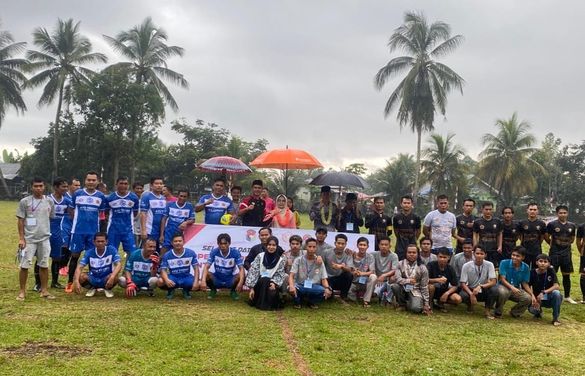 Ajang Memasyarakatkan Olahraga, Karang Taruna Inti Jaya Penarik Gelar Turnamen Sepak Bola