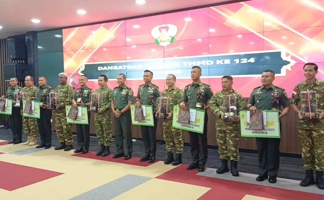 Kodim 0408/BS Raih Juara LKJ TMMD ke-124 Tahun 2025