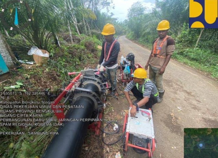 Proyek SPAM Kobema Harapan Baru Penyediaan Air Minum di Bengkulu