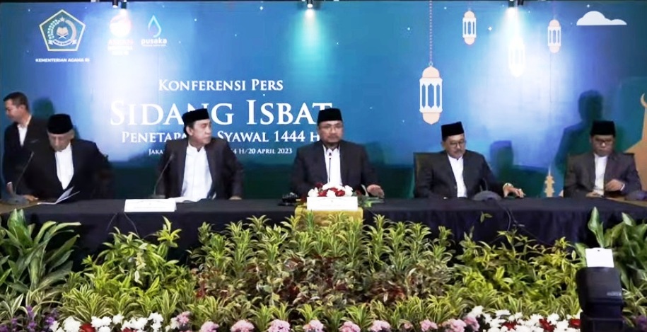 Lebaran Idul Fitri Jatuh Pada Hari Sabtu 22 April 2023, Muhammadiyah Jumat 21 April 2023