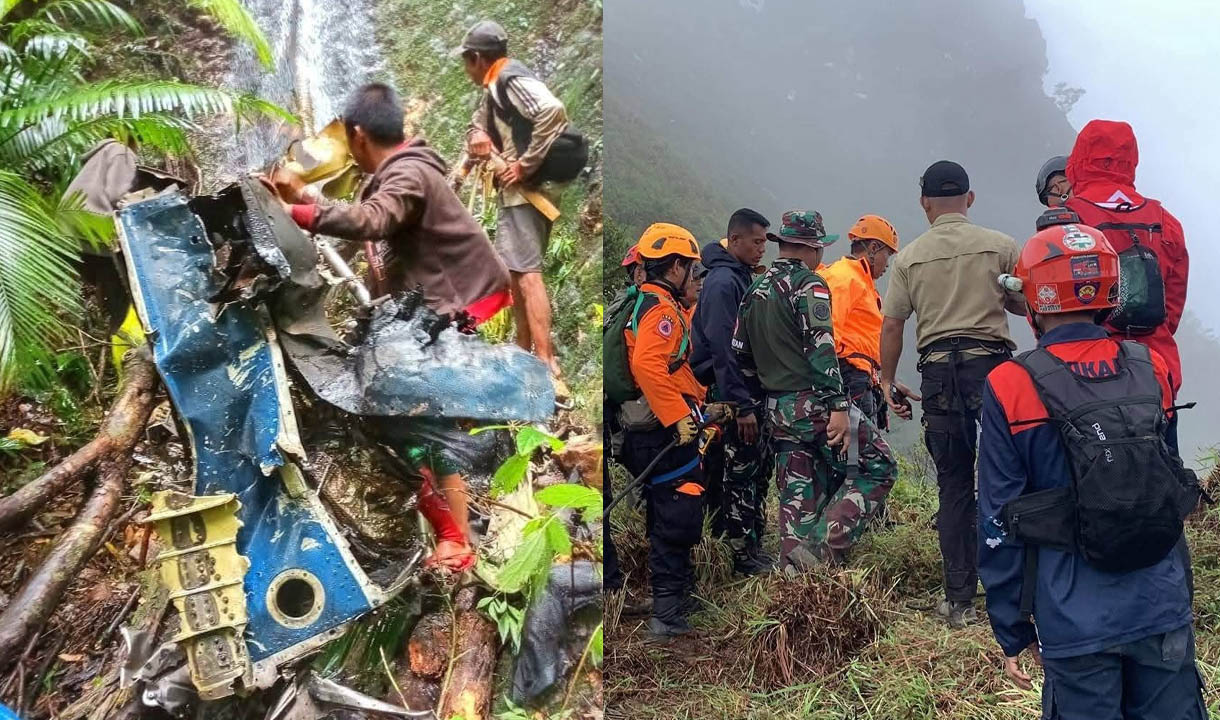 Seluruh Korban Pesawat ATR 42-500 Ditemukan
