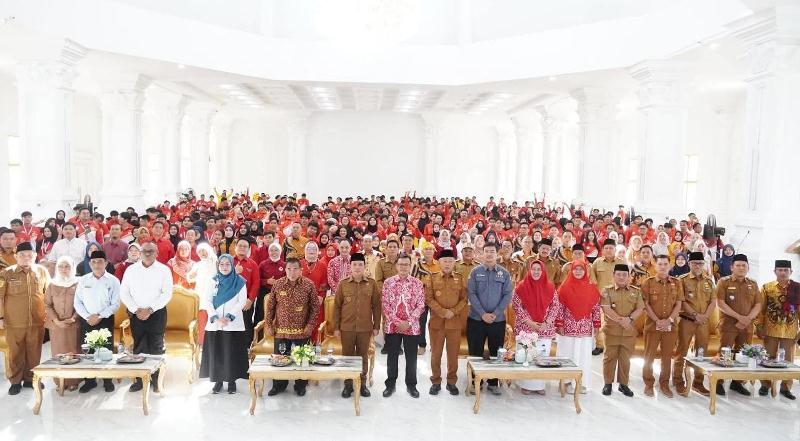 Walikota  Sambut Mahasiswa  Universitas Dehasen KKN Tematik di Kota Bengkulu